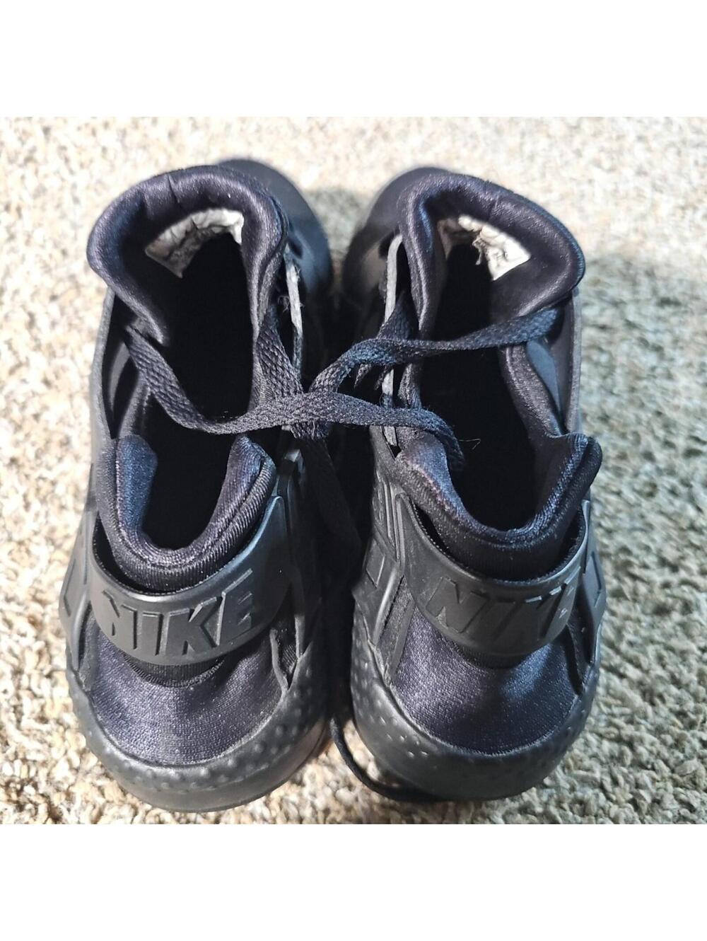 Nike Hurache 7Y Black Shoes 654275-016 - Picture 5 of 9